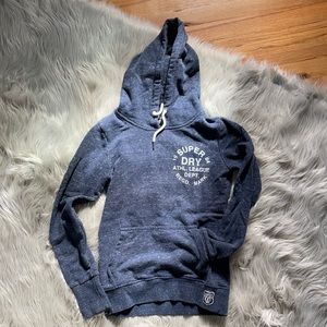 Superdry sweat hood with front pockets